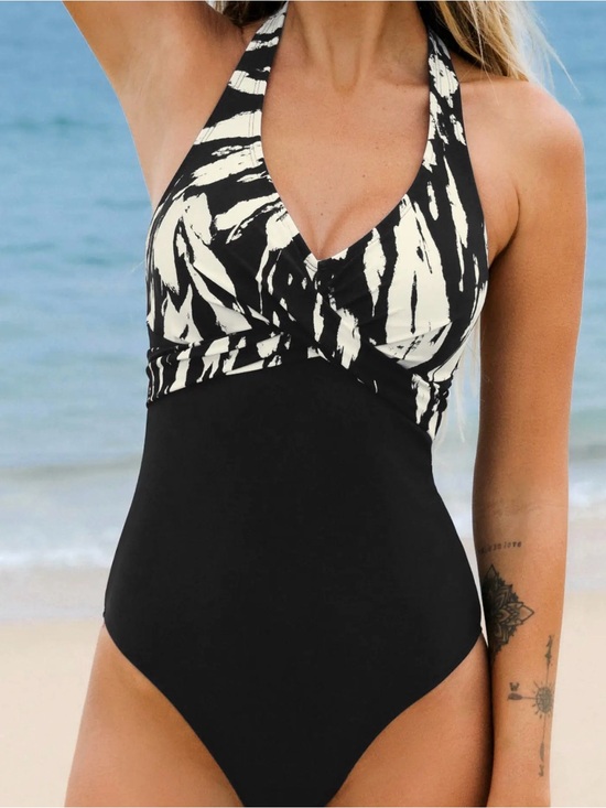 Cupshe Other - Cupshe Black and White Women's One Piece